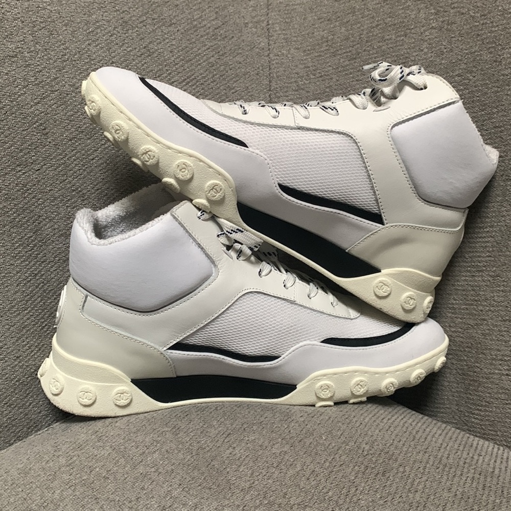Chanel High Top Sneakers - Picture 2 of 3